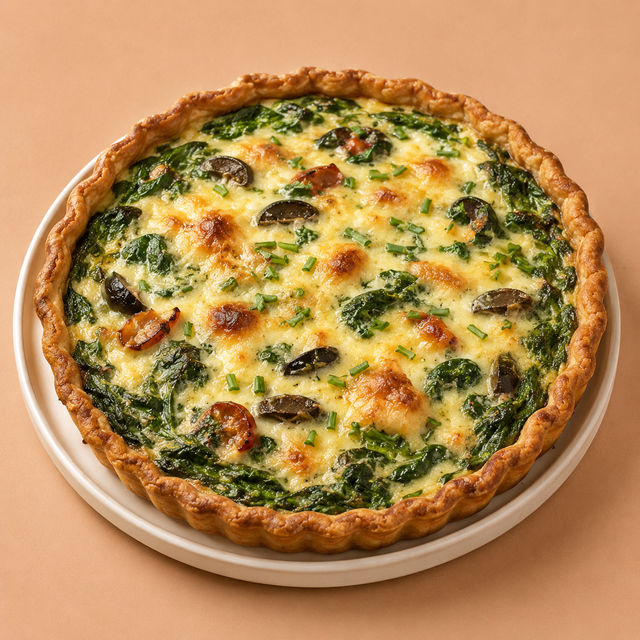 Olive & Ricotta Tart