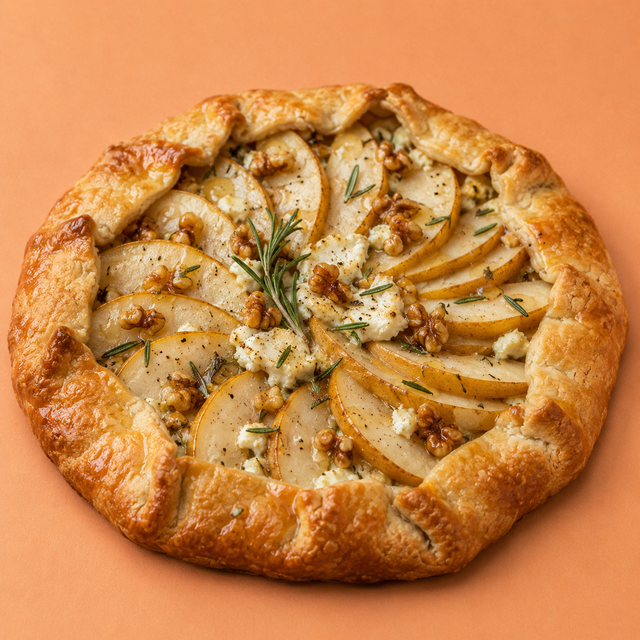 Rosemary & Pear Galette