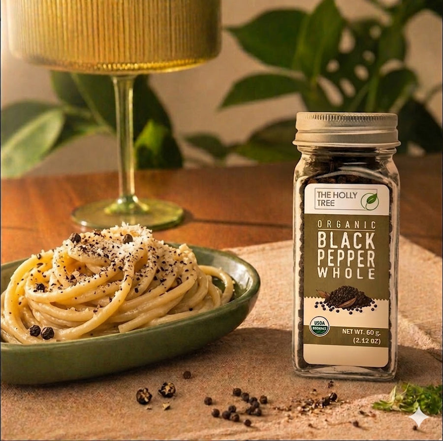 Organic Whole Black Pepper