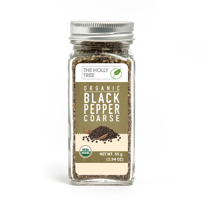 Organic Coarse Black Pepper